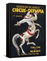 Bertram Mills Circus-null-Framed Stretched Canvas