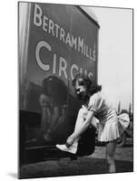 Bertram Mills' Girl-null-Mounted Photographic Print