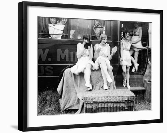 Bertram Mills' Girls-null-Framed Photographic Print