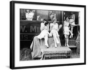 Bertram Mills' Girls-null-Framed Photographic Print