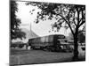 Bertram Mills' Lorry-null-Mounted Photographic Print