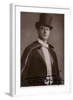 Bertram Wallis, English Actor and Singer-null-Framed Photographic Print