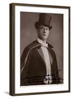 Bertram Wallis, English Actor and Singer-null-Framed Photographic Print