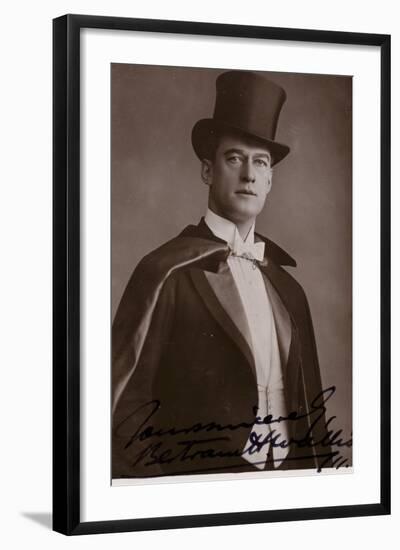 Bertram Wallis, English Actor and Singer-null-Framed Photographic Print