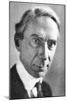 Bertrand Arthur William Russell (1872-197), British Philosopher and Mathematician-null-Mounted Giclee Print