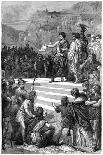 Augustus Establishes the Centre of Government of Gaul in Lyon, 28 BC-Bertrand-Giclee Print