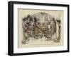 Bertrand Du Guesclin Haranguing the Leaders of the Grand Companies-Paul de Semant-Framed Giclee Print