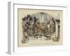 Bertrand Du Guesclin Haranguing the Leaders of the Grand Companies-Paul de Semant-Framed Giclee Print