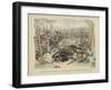 Bertrand Du Guesclin Thrown by His Horse and Captured by Sir John Chandos, Battle of Auray, 1364-Paul de Semant-Framed Giclee Print