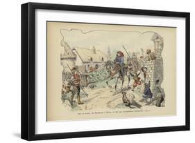 Bertrand Du Guesclin-Paul de Semant-Framed Giclee Print