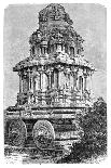 Ruins of a Temple in Hampi, India, 1895-Bertrand-Giclee Print