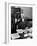 Bertrand Russell Sitting at His Desk at California University at Los Angeles-Peter Stackpole-Framed Photographic Print