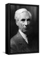 Bertrand Russell-English Photographer-Framed Stretched Canvas