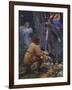 Bertuccio's Bride, 1845-Edward Robert Hughes-Framed Giclee Print