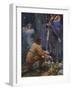 Bertuccio's Bride, 1845-Edward Robert Hughes-Framed Giclee Print