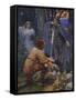 Bertuccio's Bride, 1845-Edward Robert Hughes-Framed Stretched Canvas