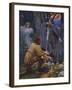 Bertuccio's Bride, 1845-Edward Robert Hughes-Framed Giclee Print