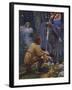 Bertuccio's Bride, 1845-Edward Robert Hughes-Framed Giclee Print