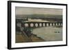 'Berwick Bridge', c1912-David Young Cameron-Framed Giclee Print