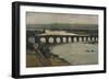 'Berwick Bridge', c1912-David Young Cameron-Framed Giclee Print