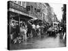 Berwick Street Market-null-Stretched Canvas