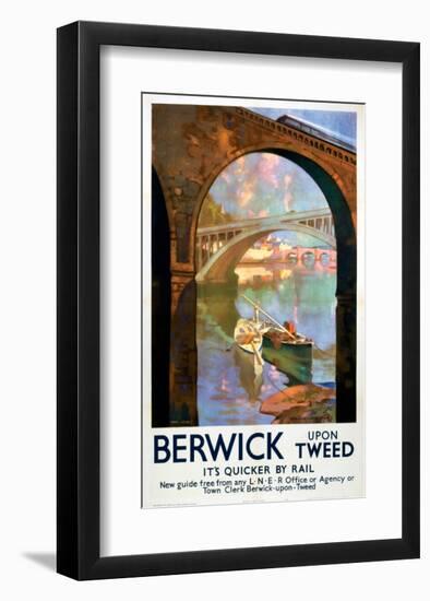Berwick Upon Tweed-null-Framed Art Print