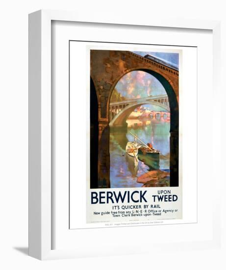 Berwick Upon Tweed-null-Framed Art Print