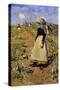 Berwickshire Field-Workers-Edward Arthur Walton-Stretched Canvas