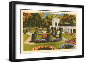 Berwind Estate, Newport, Rhode Island-null-Framed Art Print