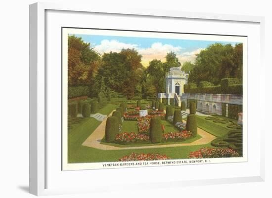 Berwind Estate, Newport, Rhode Island-null-Framed Art Print