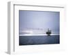 Berylfield Oil Drilling Rigs in the North Sea, Europe-Geoff Renner-Framed Photographic Print