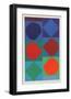 Beryll, from Souvenirs de Portraits d'Artistes. Jacques Prevert: Le Coeur l'ouvre-Victor Vasarely-Framed Collectable Print