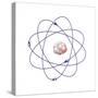 Beryllium, Atomic Model-Friedrich Saurer-Stretched Canvas