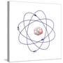 Beryllium, Atomic Model-Friedrich Saurer-Stretched Canvas