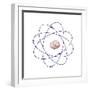 Beryllium, Atomic Model-Friedrich Saurer-Framed Premium Photographic Print