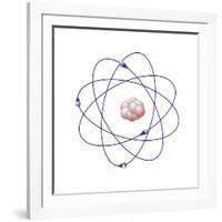 Beryllium, Atomic Model-Friedrich Saurer-Framed Photographic Print