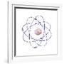 Beryllium, Atomic Model-Friedrich Saurer-Framed Photographic Print