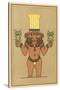 Bes, Dwarf-God of Egypt-E.a. Wallis Budge-Stretched Canvas