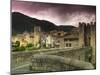 Besalu, Pont Vell over Fluvia River, Catalonia, Spain-Alan Copson-Mounted Photographic Print