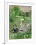 Beside a Lake, 1883-Berthe Morisot-Framed Giclee Print