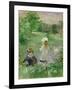 Beside a Lake, 1883-Berthe Morisot-Framed Giclee Print