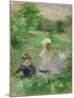 Beside a Lake, 1883-Berthe Morisot-Mounted Giclee Print