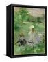 Beside a Lake, 1883-Berthe Morisot-Framed Stretched Canvas