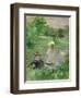 Beside a Lake, 1883-Berthe Morisot-Framed Premium Giclee Print
