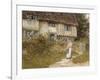 Beside the Old Church Gate Farm, Smarden, Kent-Helen Allingham-Framed Giclee Print