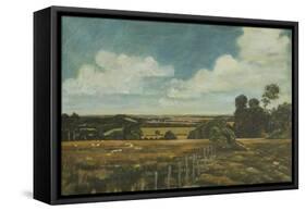 Beside the Roman Road, 1997-Margaret Hartnett-Framed Stretched Canvas