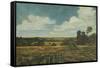 Beside the Roman Road, 1997-Margaret Hartnett-Framed Stretched Canvas