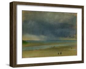 Beside the Sea, 1869-Edgar Degas-Framed Giclee Print