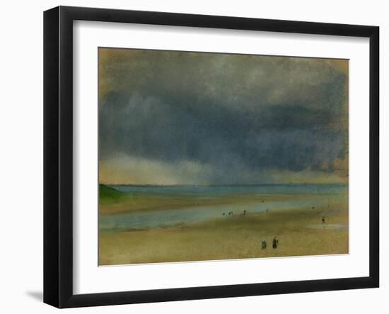 Beside the Sea, 1869-Edgar Degas-Framed Giclee Print