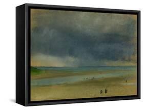 Beside the Sea, 1869-Edgar Degas-Framed Stretched Canvas